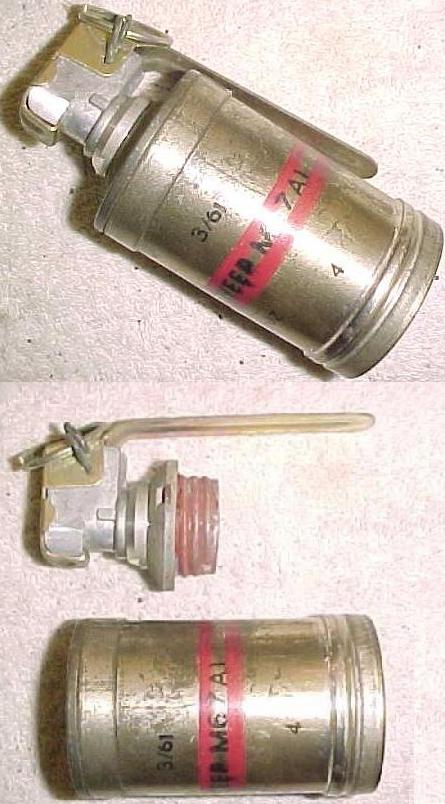 Belgian M67A1 Offensive Sweep Grenade - Click Image to Close